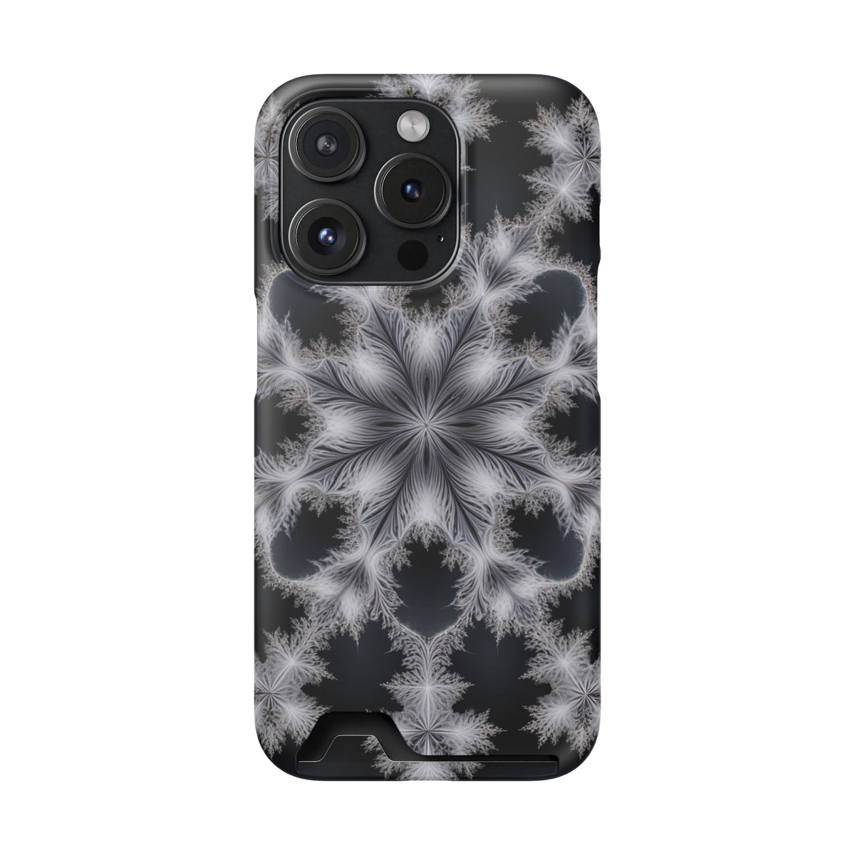 Coque de téléphone Fractale de Vicsek-Snowflake