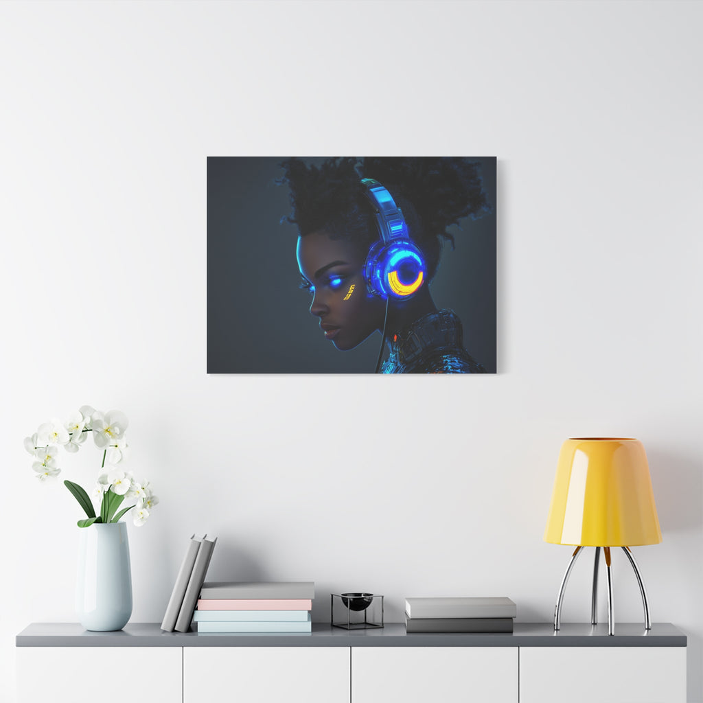 Tableau Cyberpunk Musique Enivrante