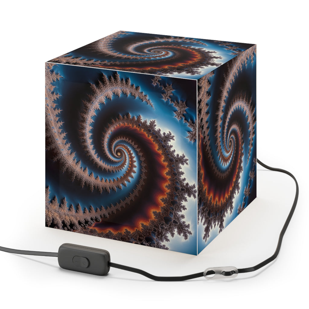 DECO - Lampe Cubique Fractale Courbe de Moore