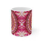 Mug blanc Mandala de l'Amour Inconditionnel