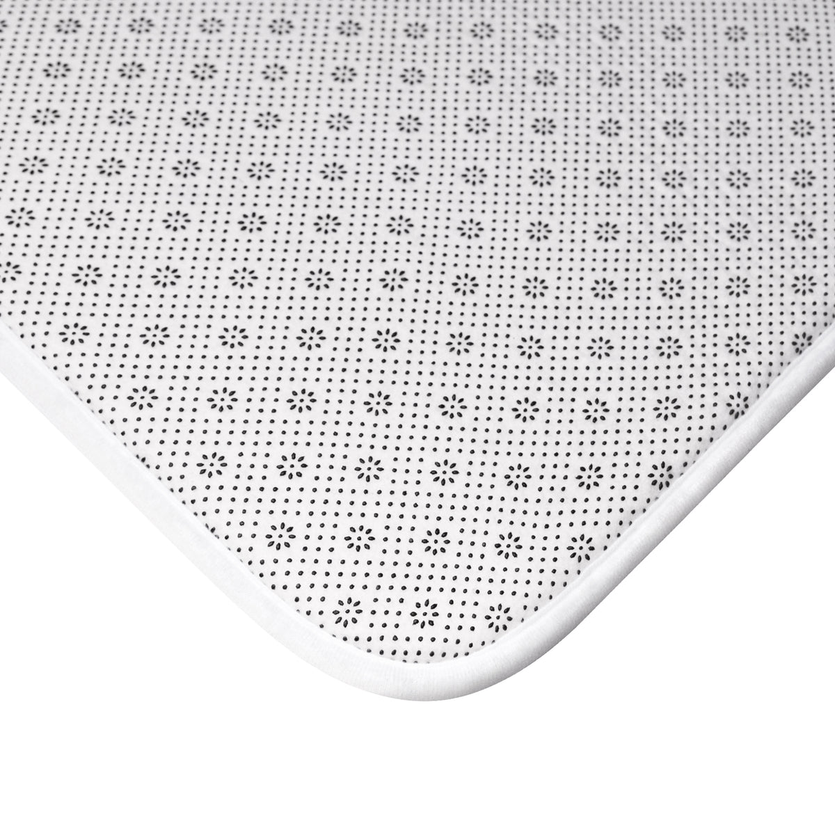 Tapis de bain Courbe Fractale de Césaro