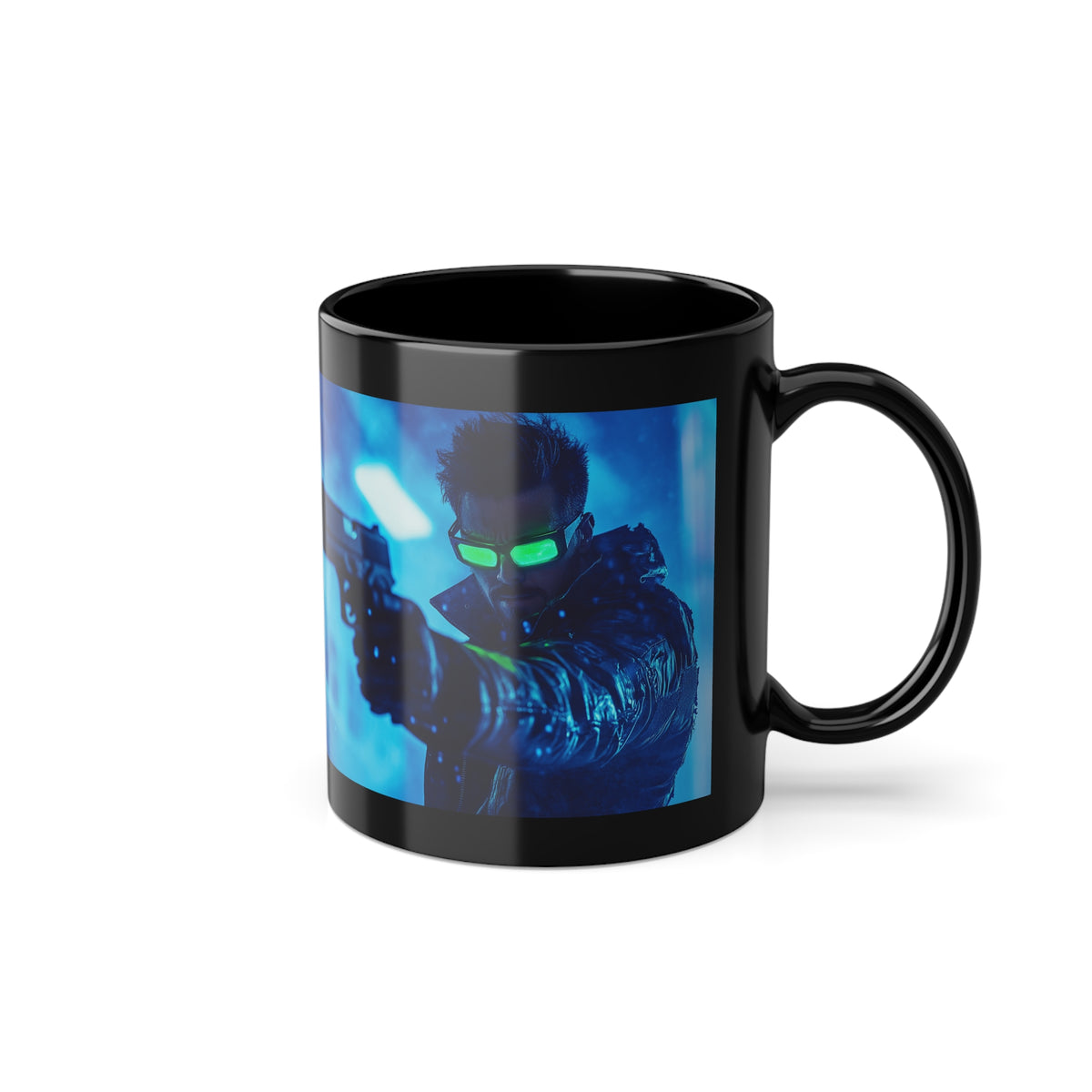 Mug Cyberpunk Hitman Furieux