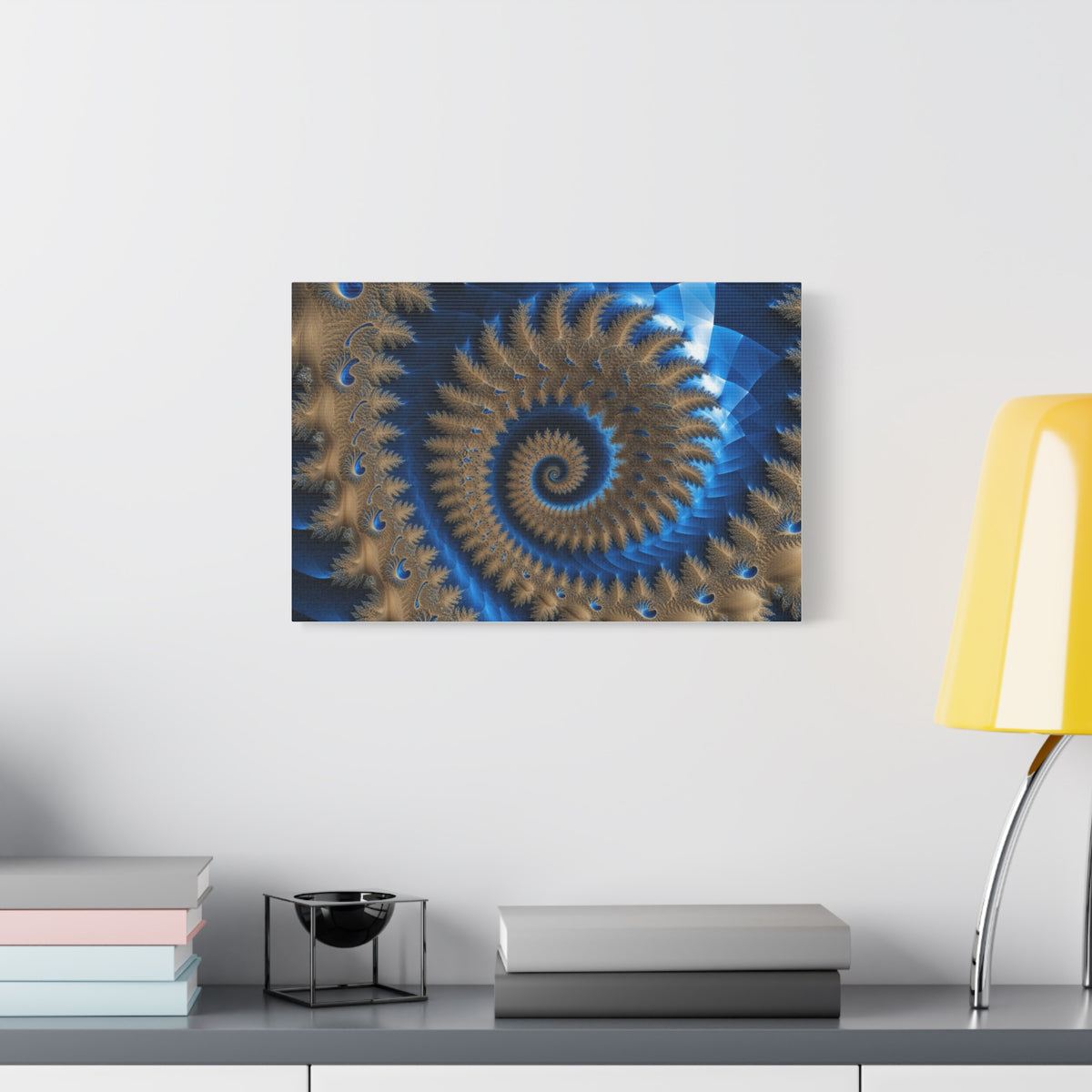 Tableau Courbe Fractale de Levy