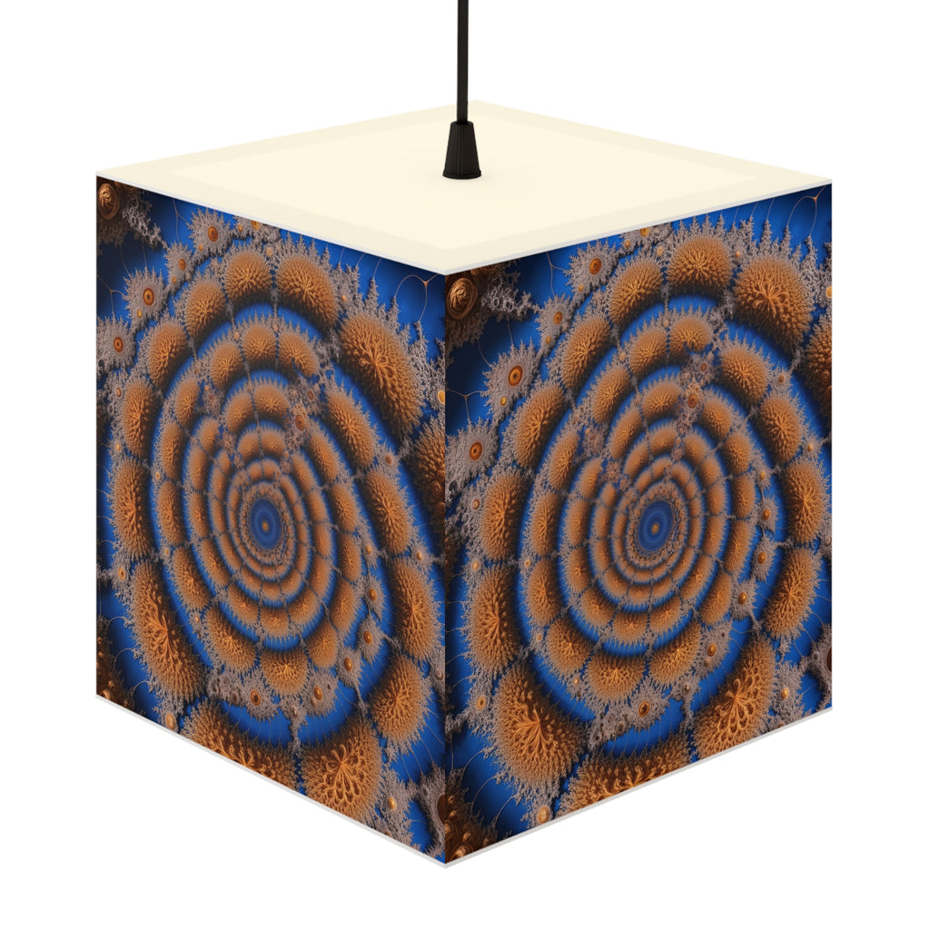 DECO - Lampe Cubique Fractale Courbe de Péano-Hilbert