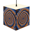 DECO - Lampe Cubique Fractale Courbe de Péano-Hilbert