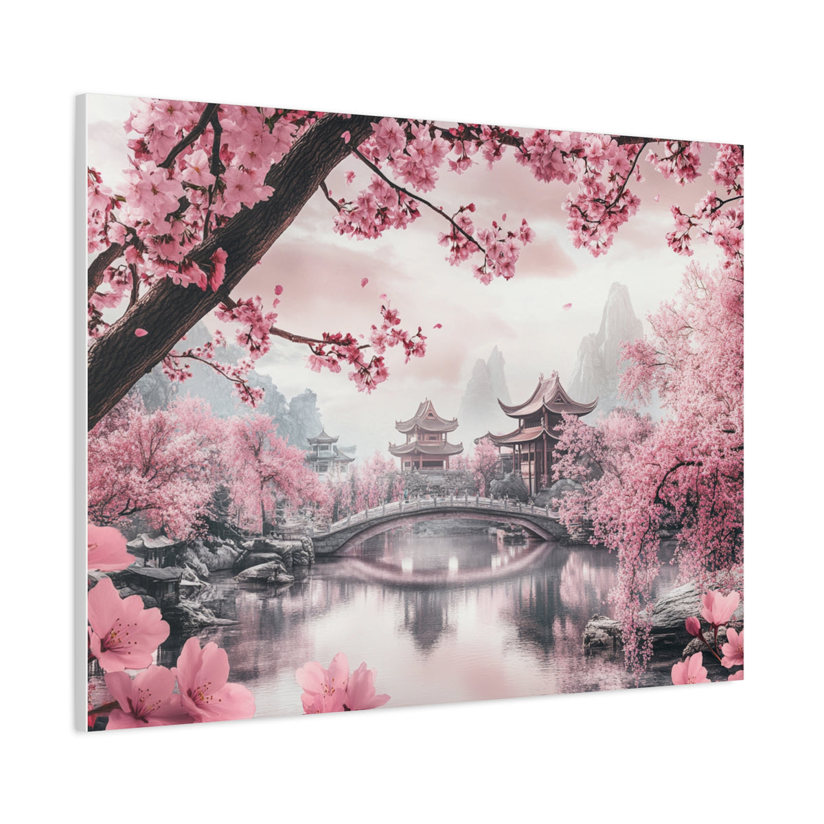 Tableau Blossom Flowers Japon