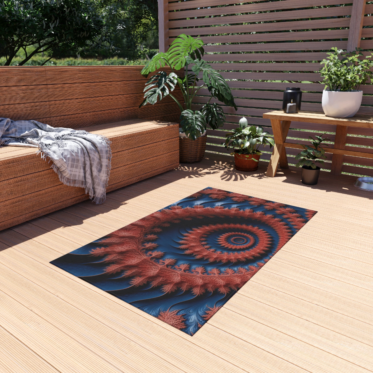 Tapis de salon Courbe de Dragon