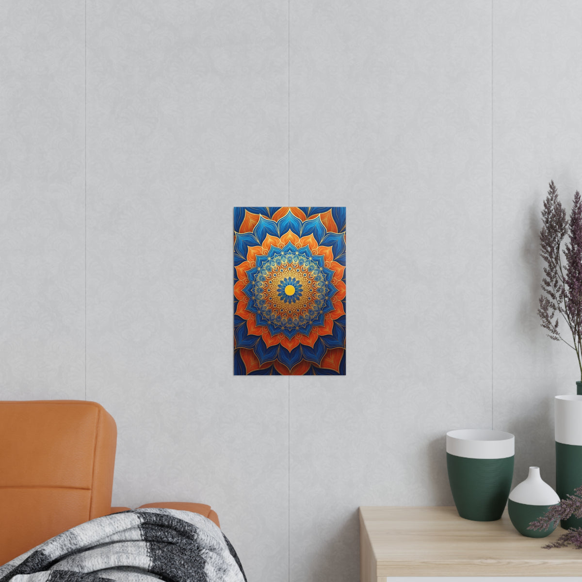 Poster Mandala de la Spiritualité Profonde