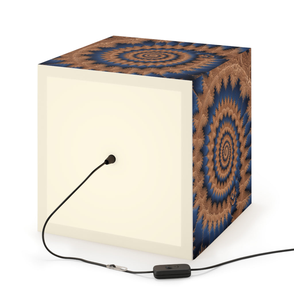 DECO - Lampe Cubique Fractale Courbe de Rham-Peano