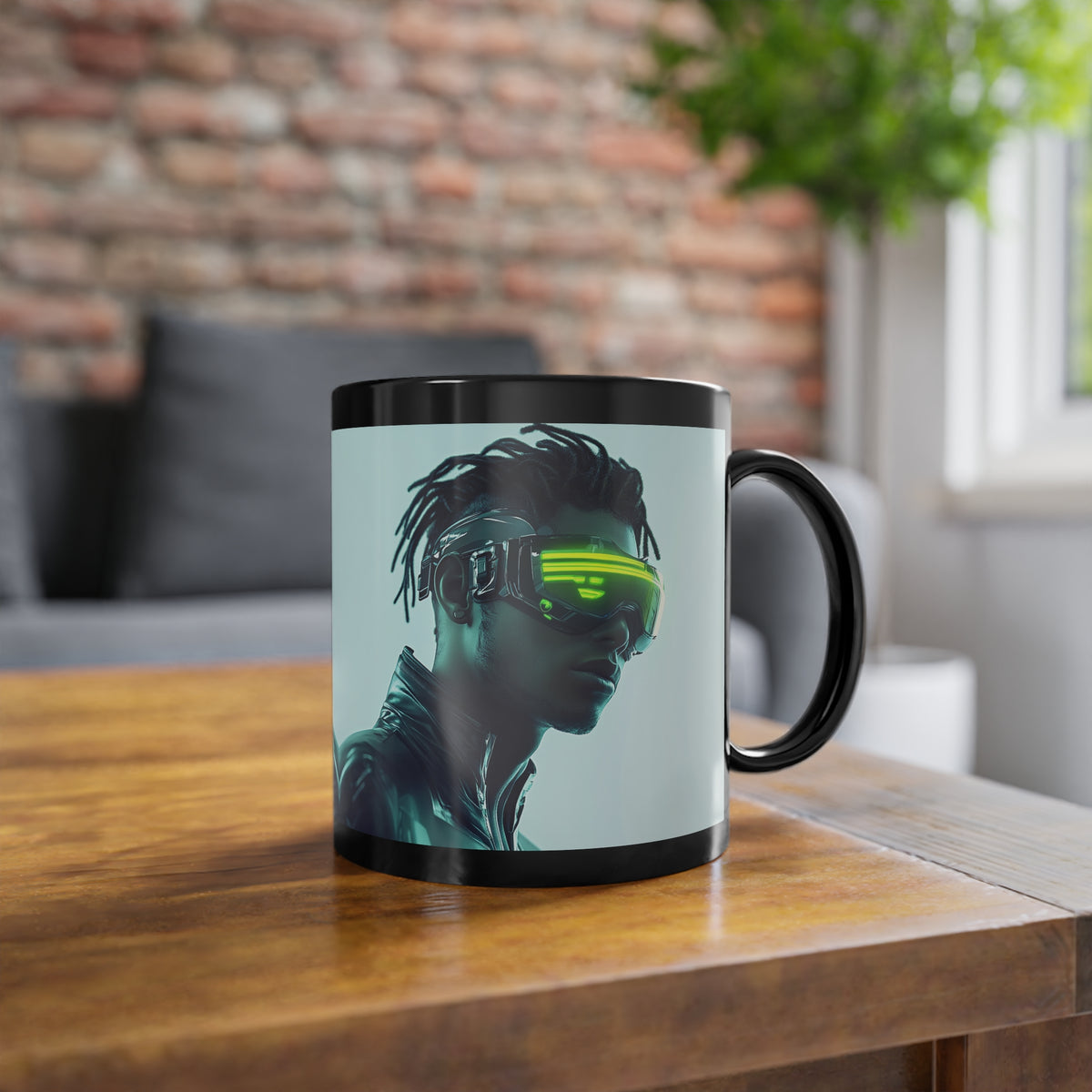 Mug Cyberpunk Lunettes Futuristes