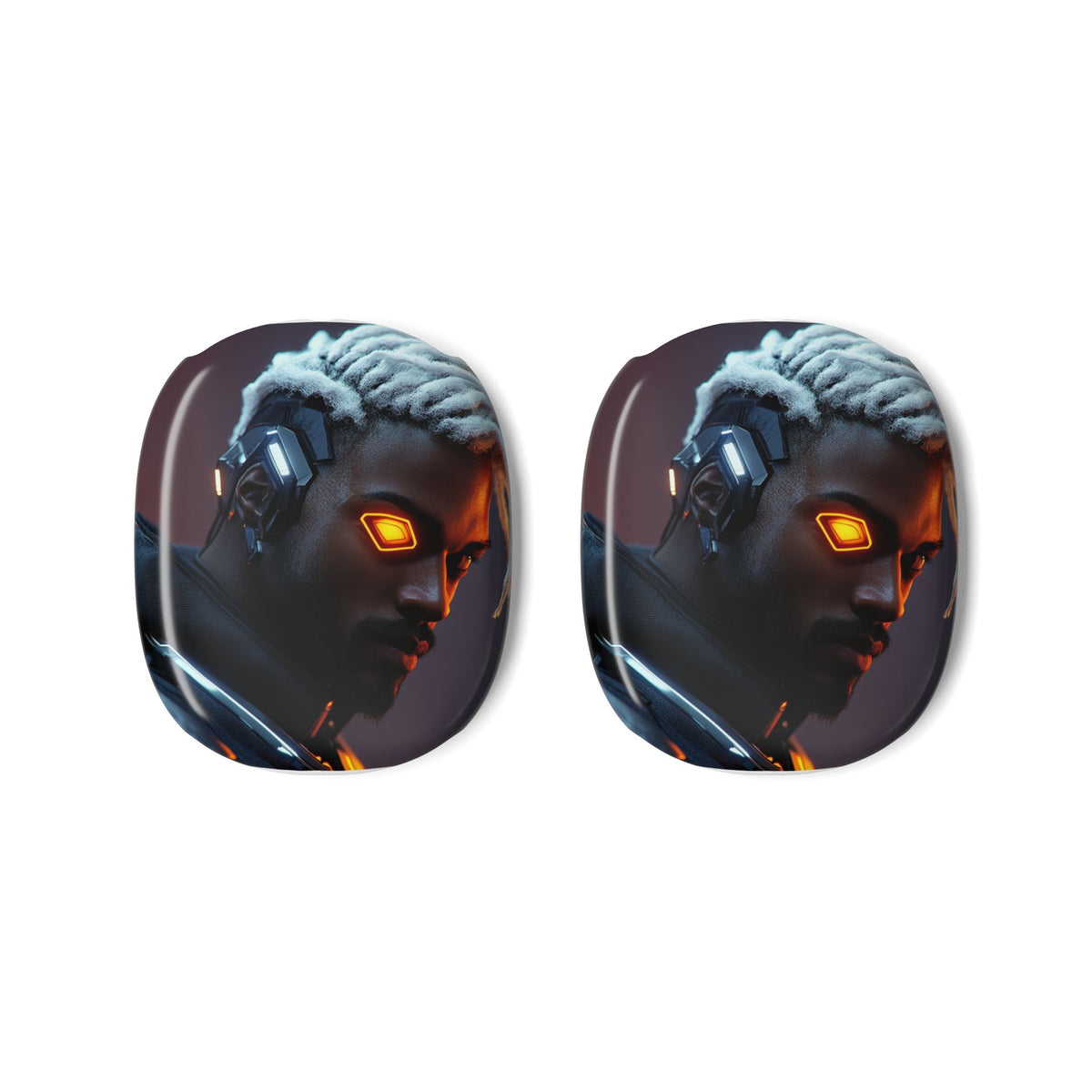 Housse airpods Soldat Œil Bionique