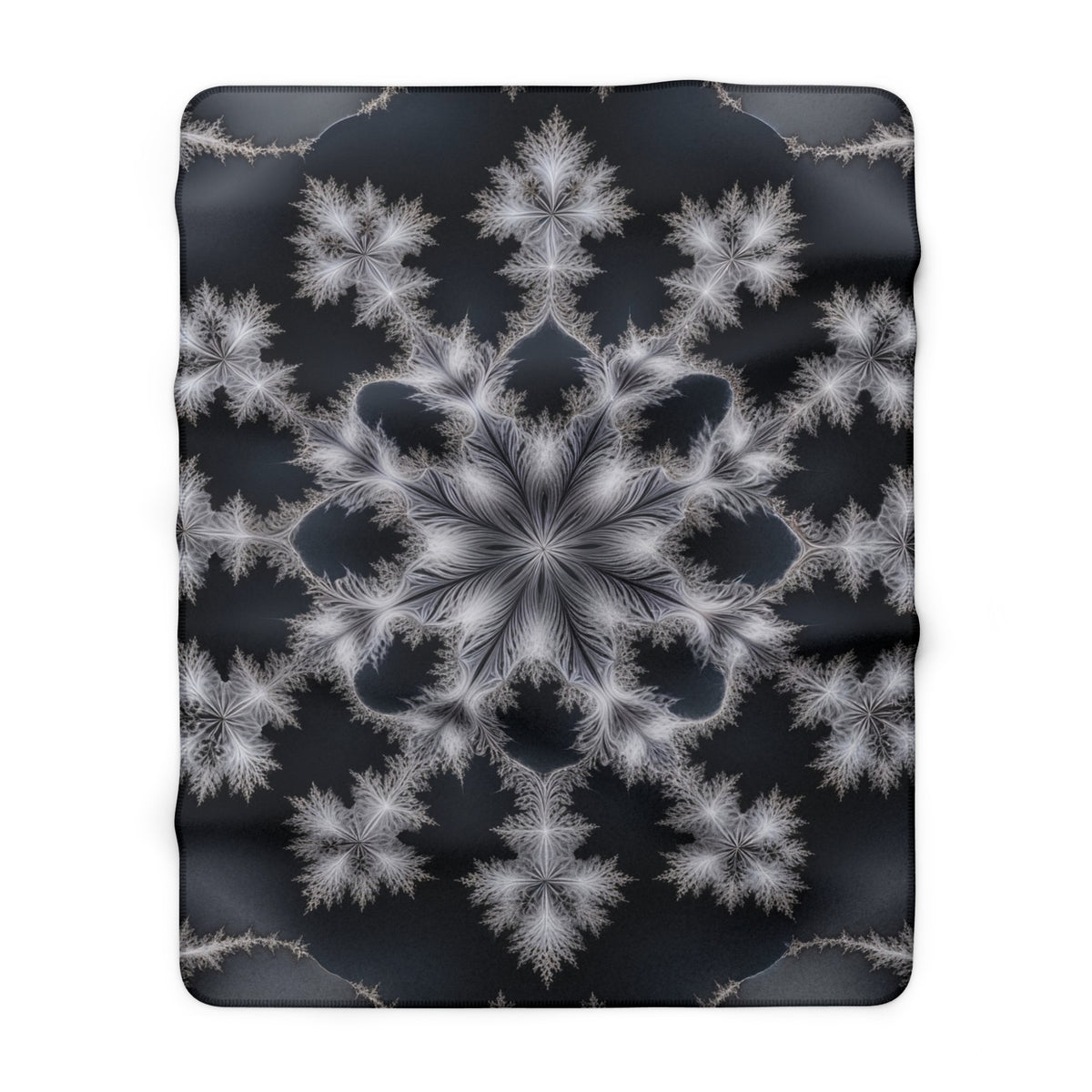 Plaid Fractale de Vicsek-Snowflake
