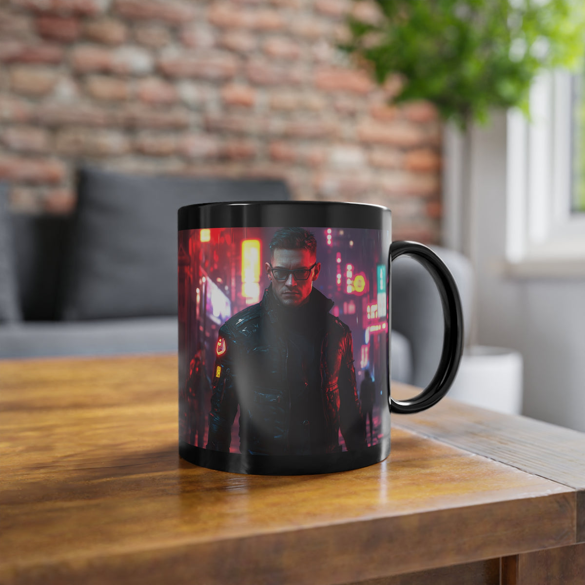 Mug Détective Cyberpunk