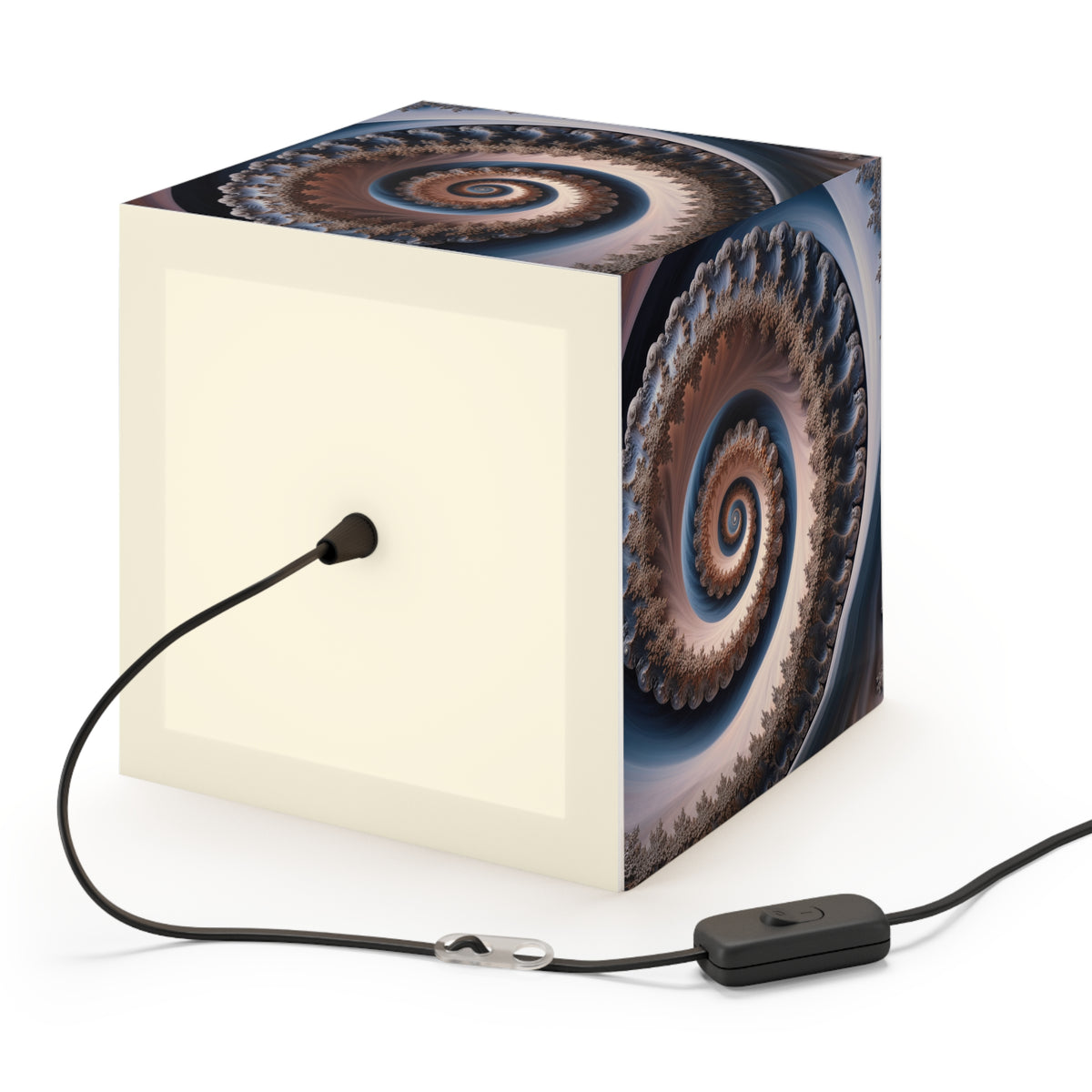 DECO - Lampe Cubique Fractale Courbe de Tarry-Euler