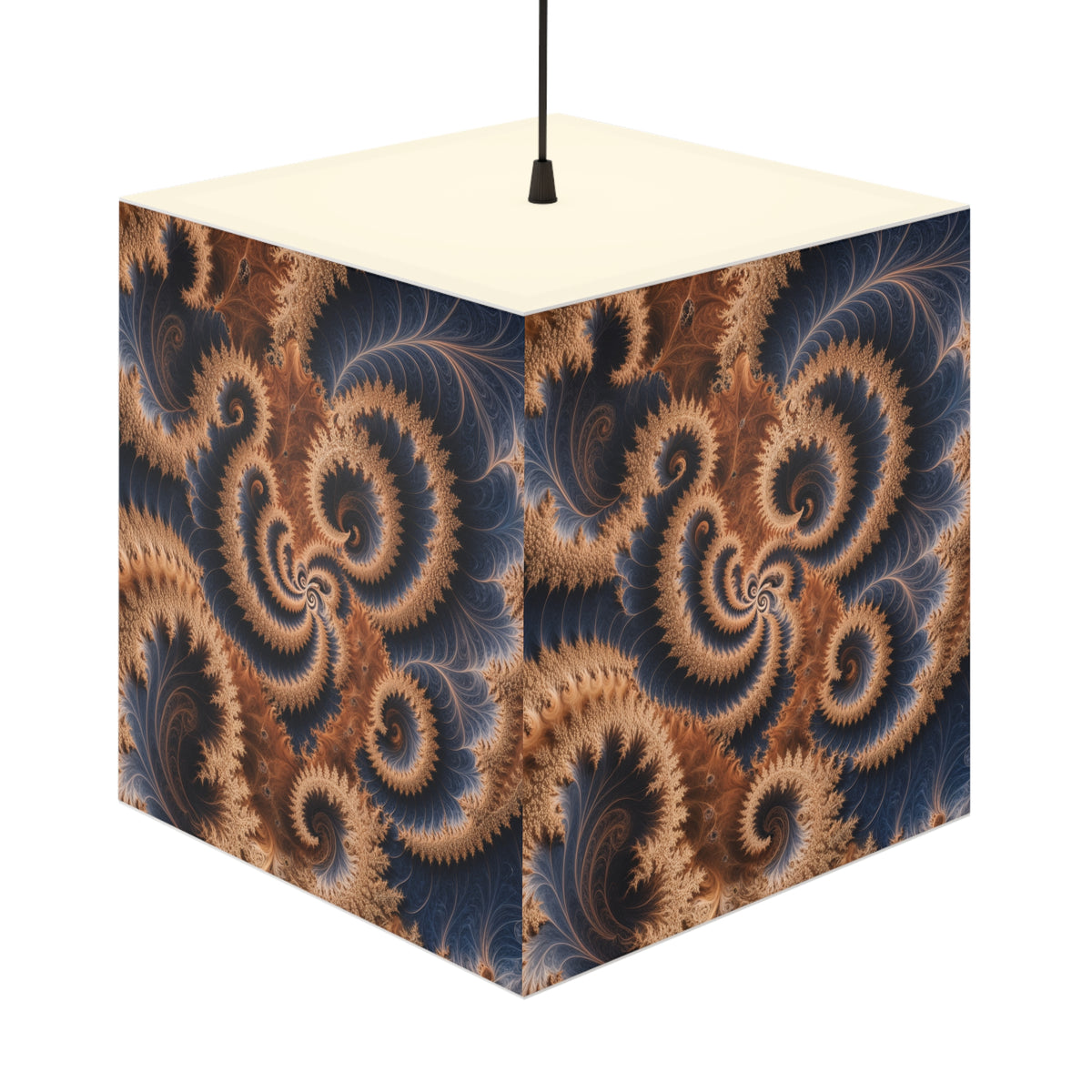 DECO - Lampe Cubique Fractale Courbe de Tarry