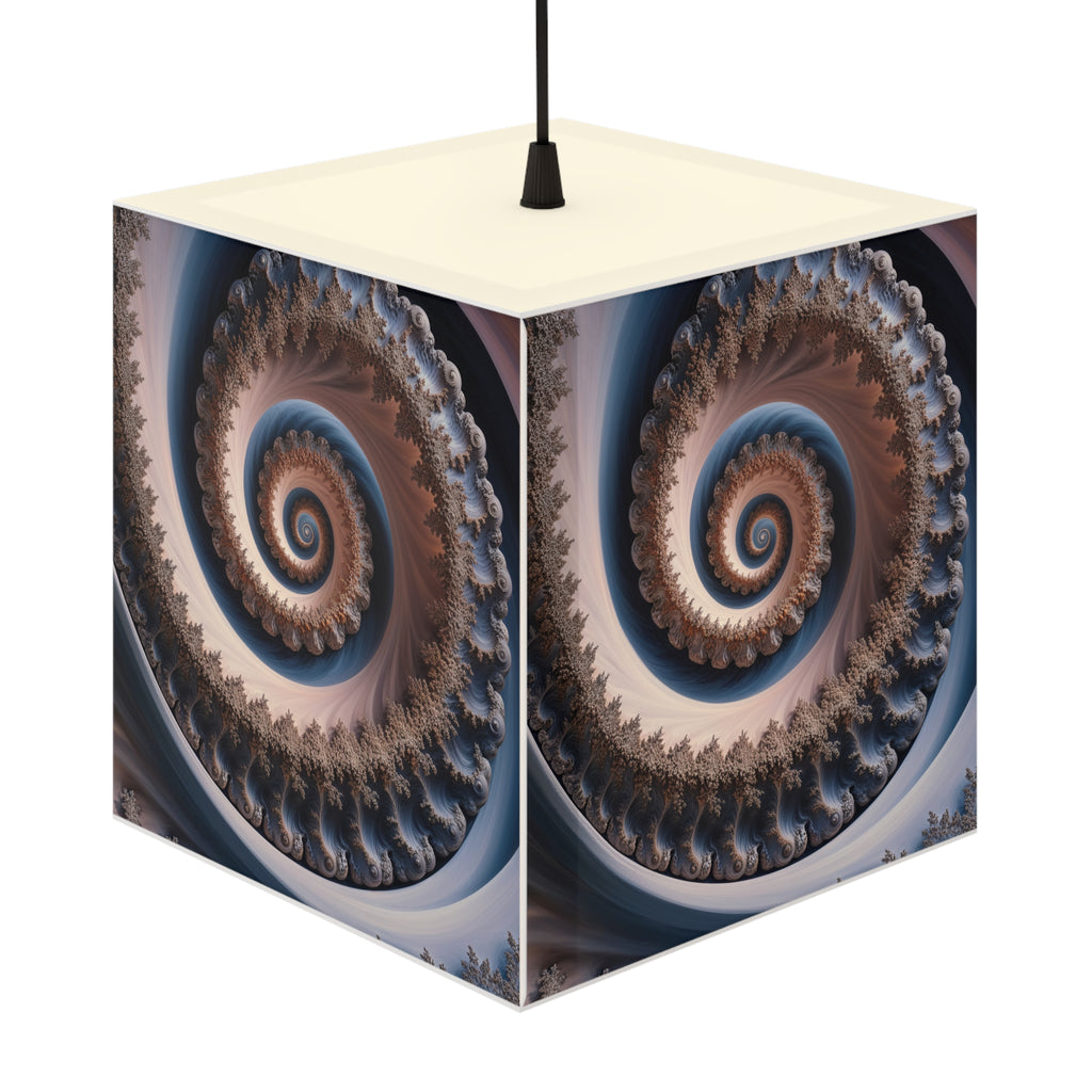 DECO - Lampe Cubique Fractale Courbe de Tarry-Euler