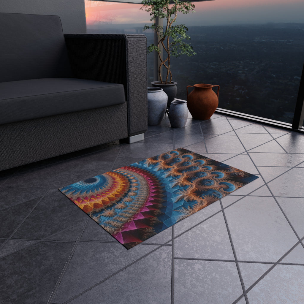Tapis de salon Courbe de Takagi