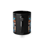 Mug Noir Cyberpunk Moto Futuriste