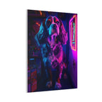 Tableau Cavalier King-Charles-Spaniel Néon Lights