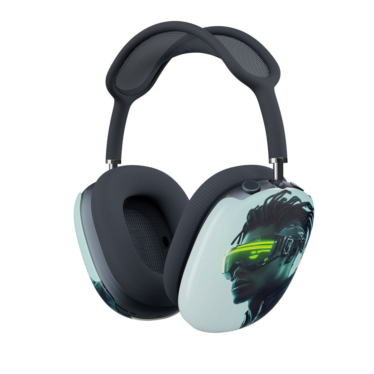 Housse airpods Lunettes Cyberpunk Futuristes