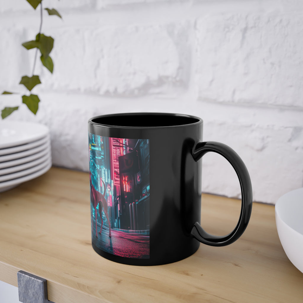 Mug Whippet Cyberpunk