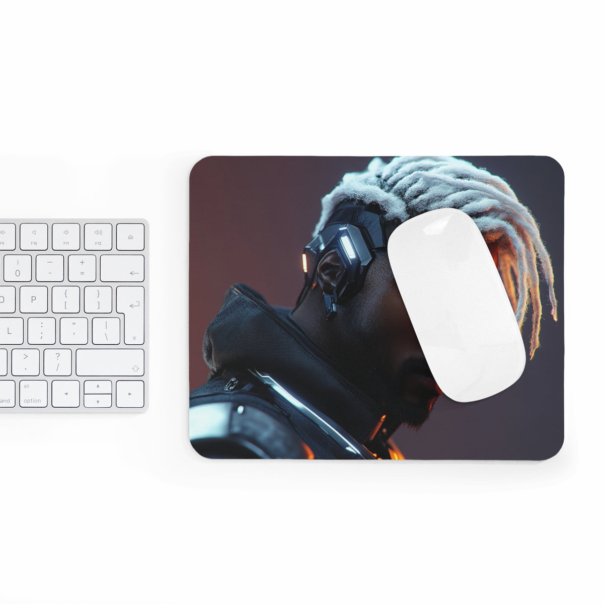 Tapis de souris Guerrier Œil de Cyborg