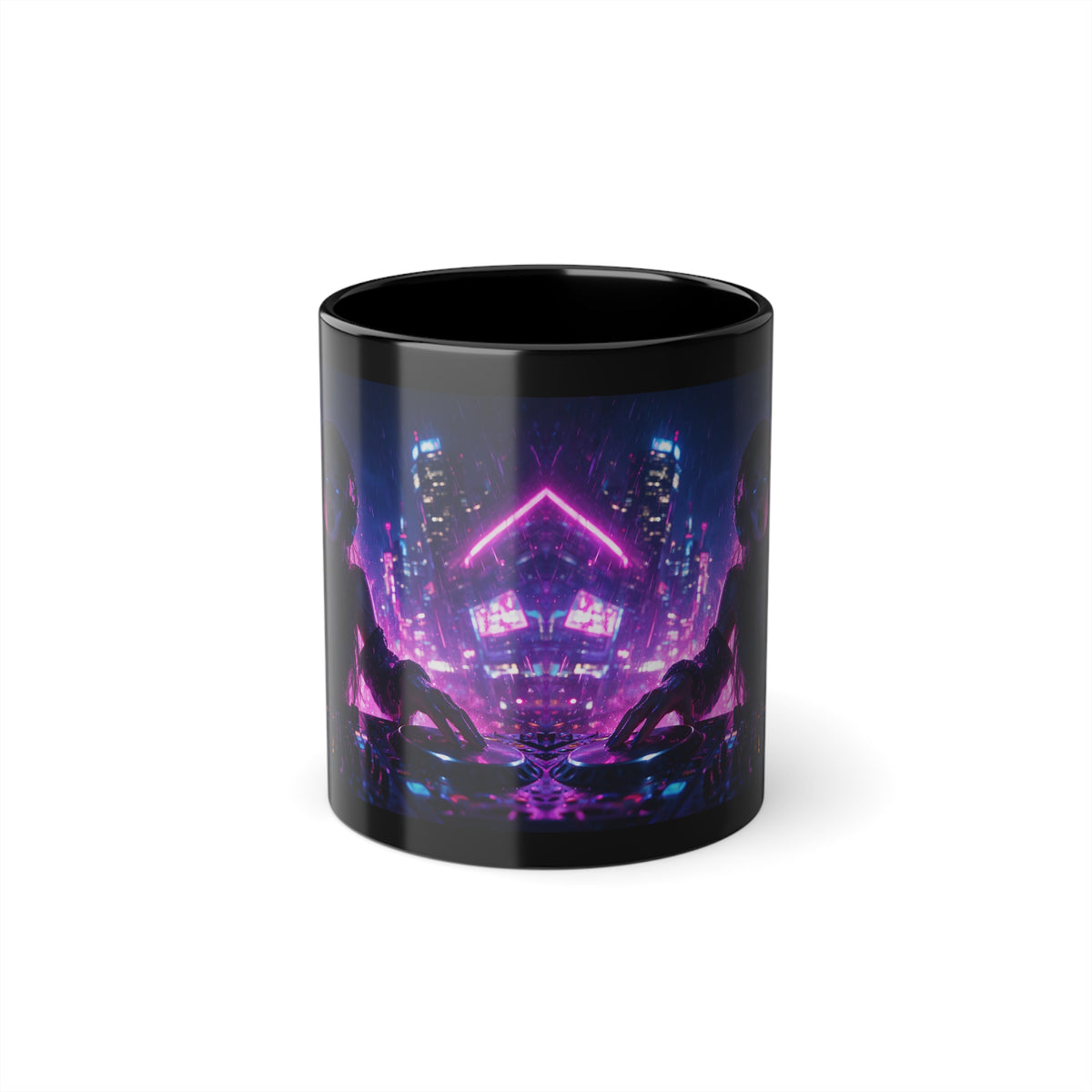 Mug Cyberpunk DJ en Transcendance