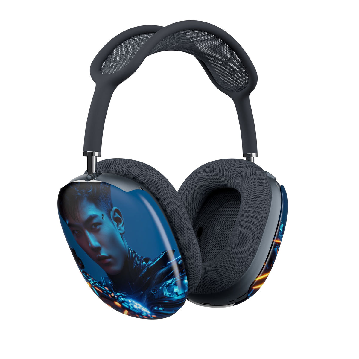 Housse airpods Guerrier Bras Robotique