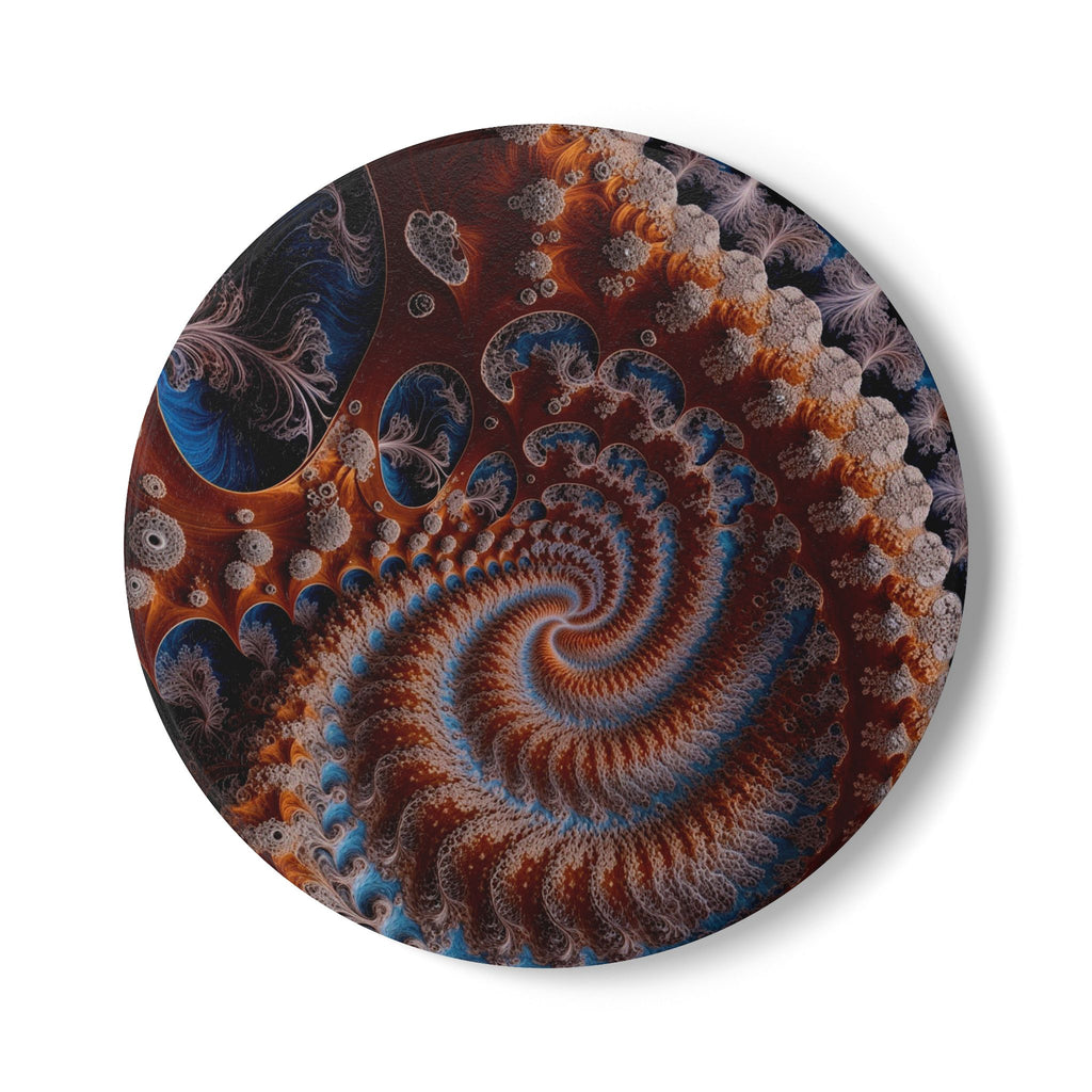 Sous-verre Courbe de Julia-Mandelbrot