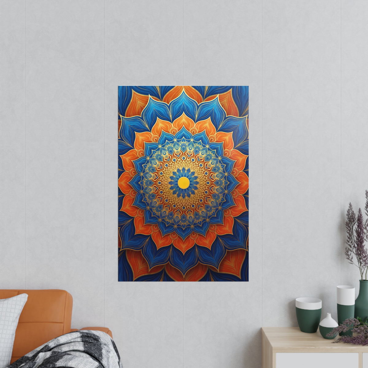 Poster Mandala de la Spiritualité Profonde