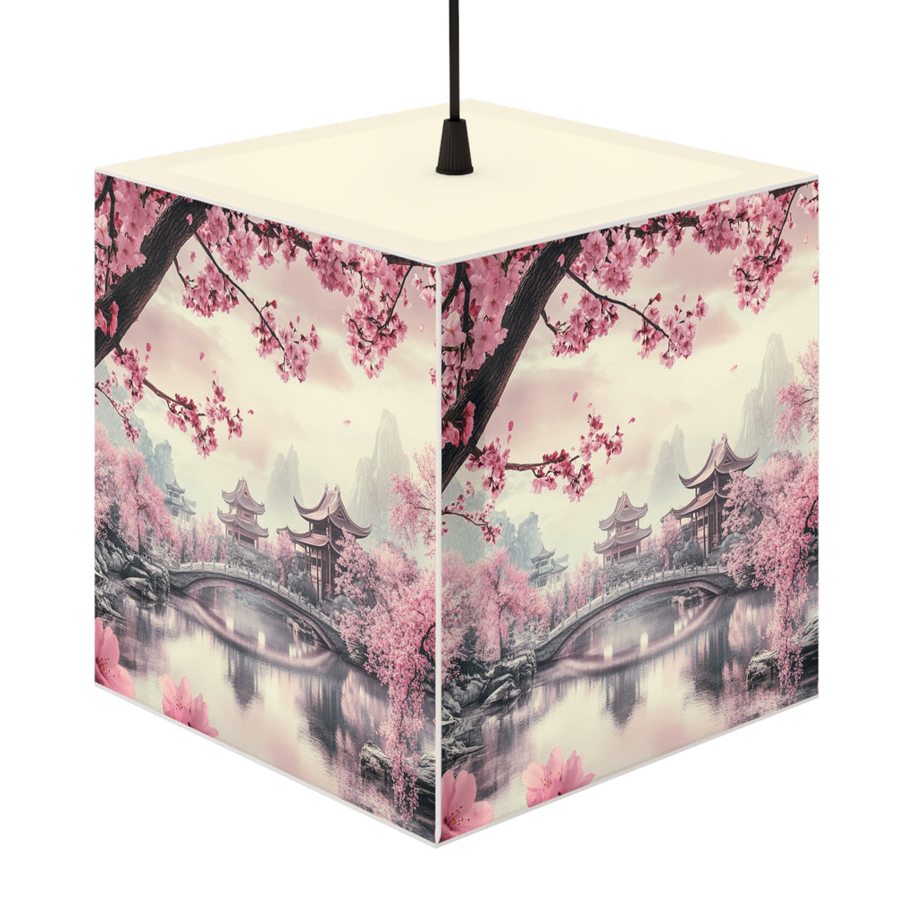 DECO - Lampe Cubique ZEN Paix et Plénitude