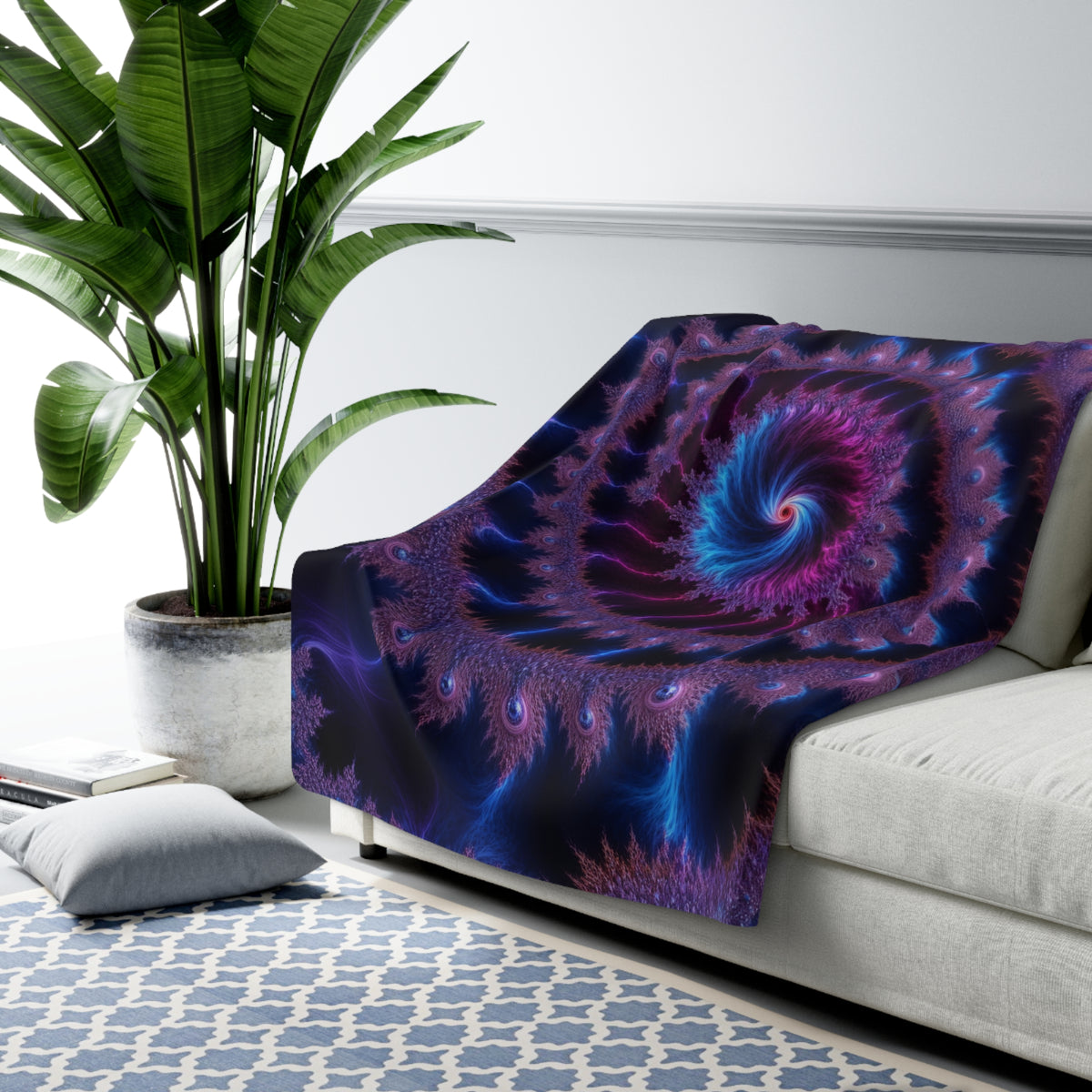 Plaid Courbe de Ship-Mandelbrot