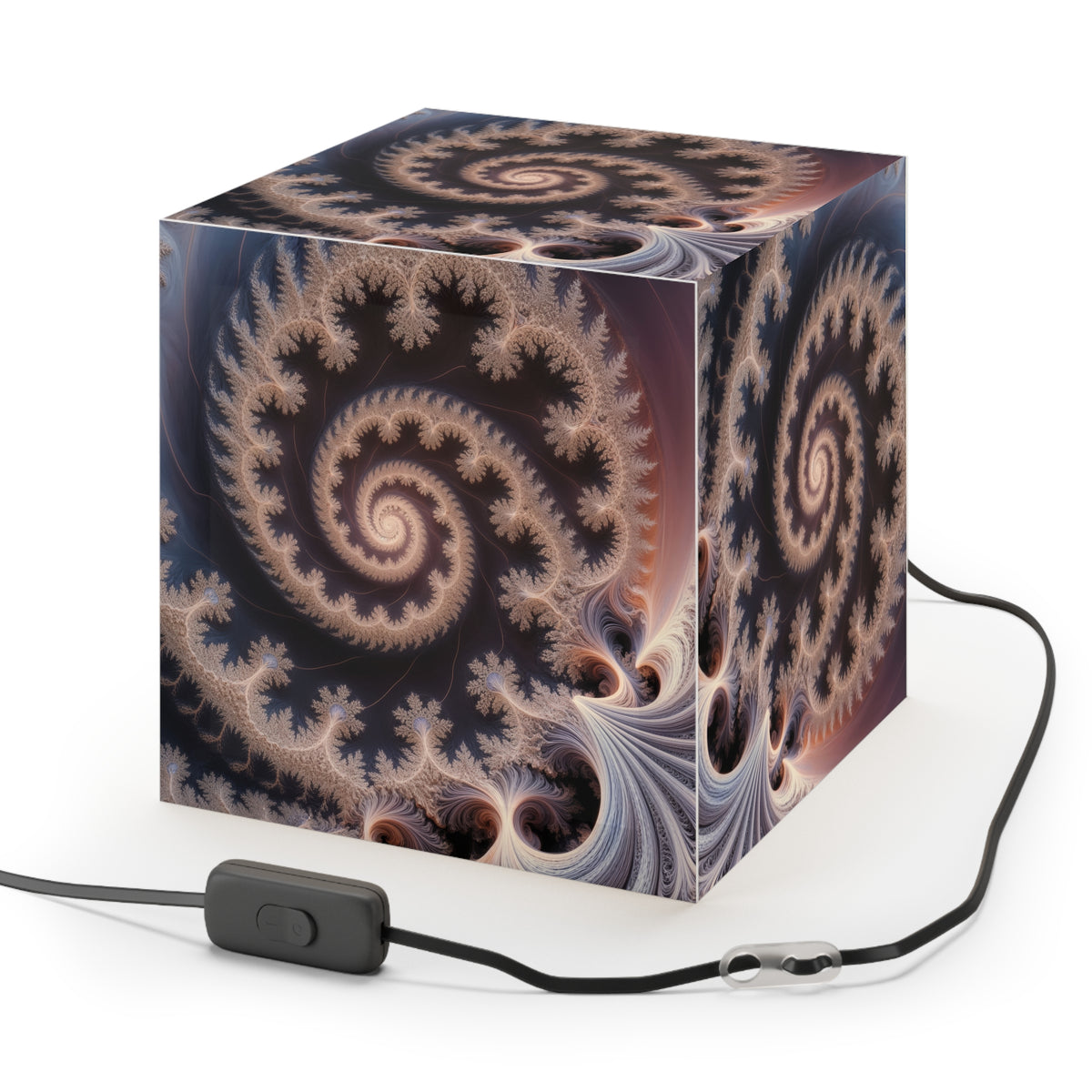 DECO - Lampe Cubique Fractale Courbe de Péano-Vicsek