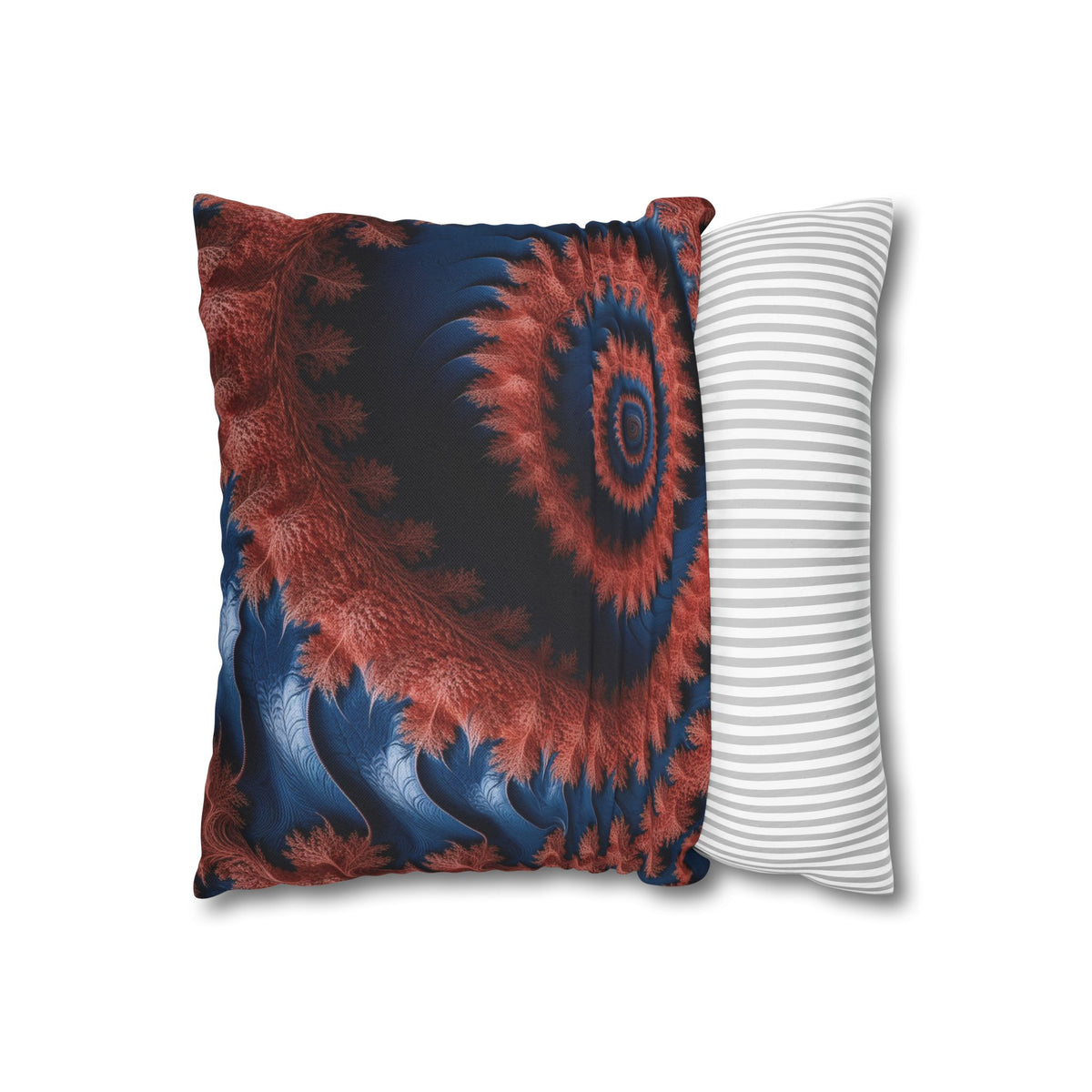 Housse de coussin Courbe Fractale de Dragon
