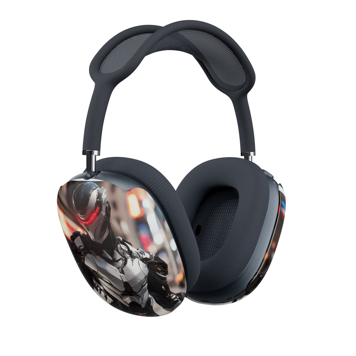 Housse airpods Armure Bicolore Futuriste