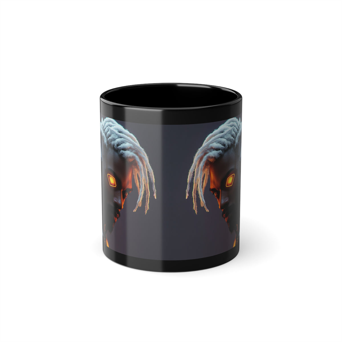 Mug Cyberpunk Soldat Œil Bionique
