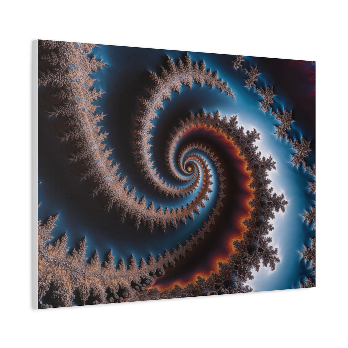 Tableau Courbe Fractale de Moore