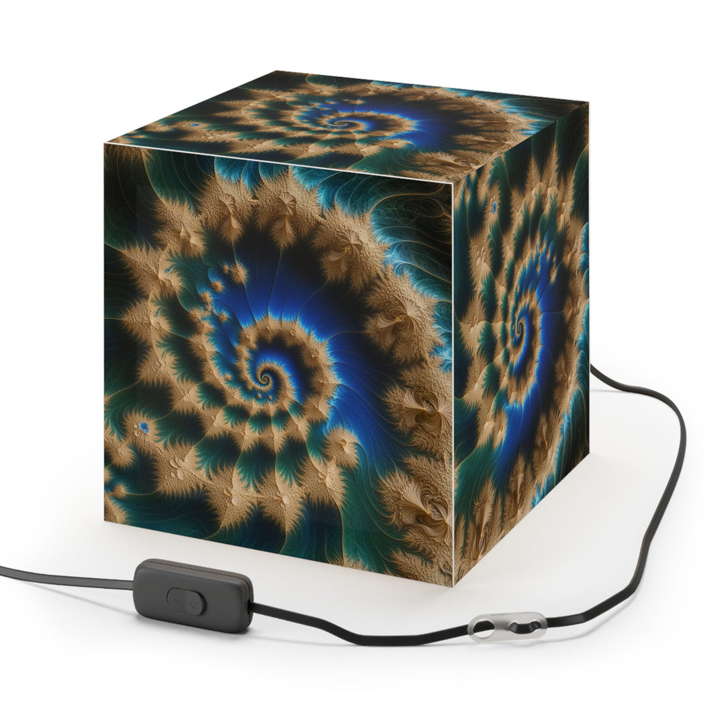 DECO - Lampe Cubique Fractale Courbe de Vicsek