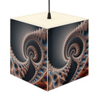 DECO - Lampe Cubique Fractale Courbe de Van-Der-Waerden