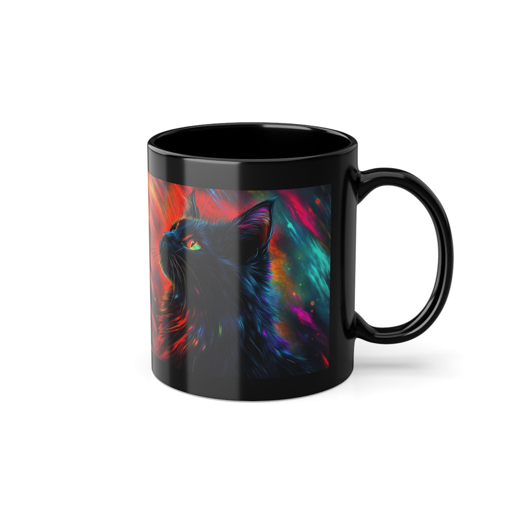 Mug Chat Noir Rêveur