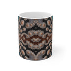 Mug blanc Fractal Tapis de Sirpinski