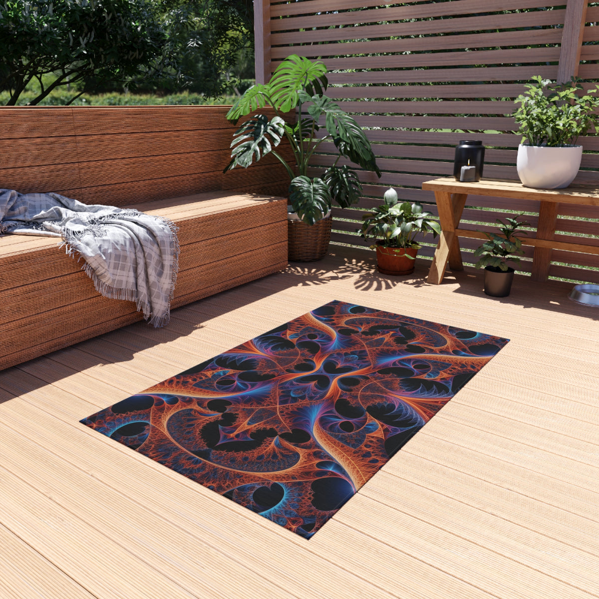Tapis de salon Courbe de Cantor-Minkowski