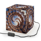 DECO - Lampe Cubique Fractale Courbe de Cesàro