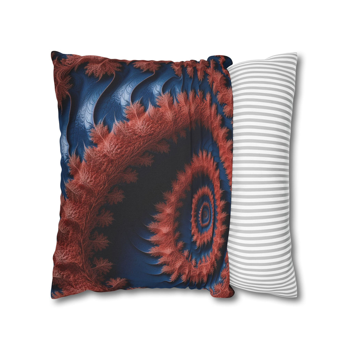 Housse de coussin Courbe Fractale de Dragon