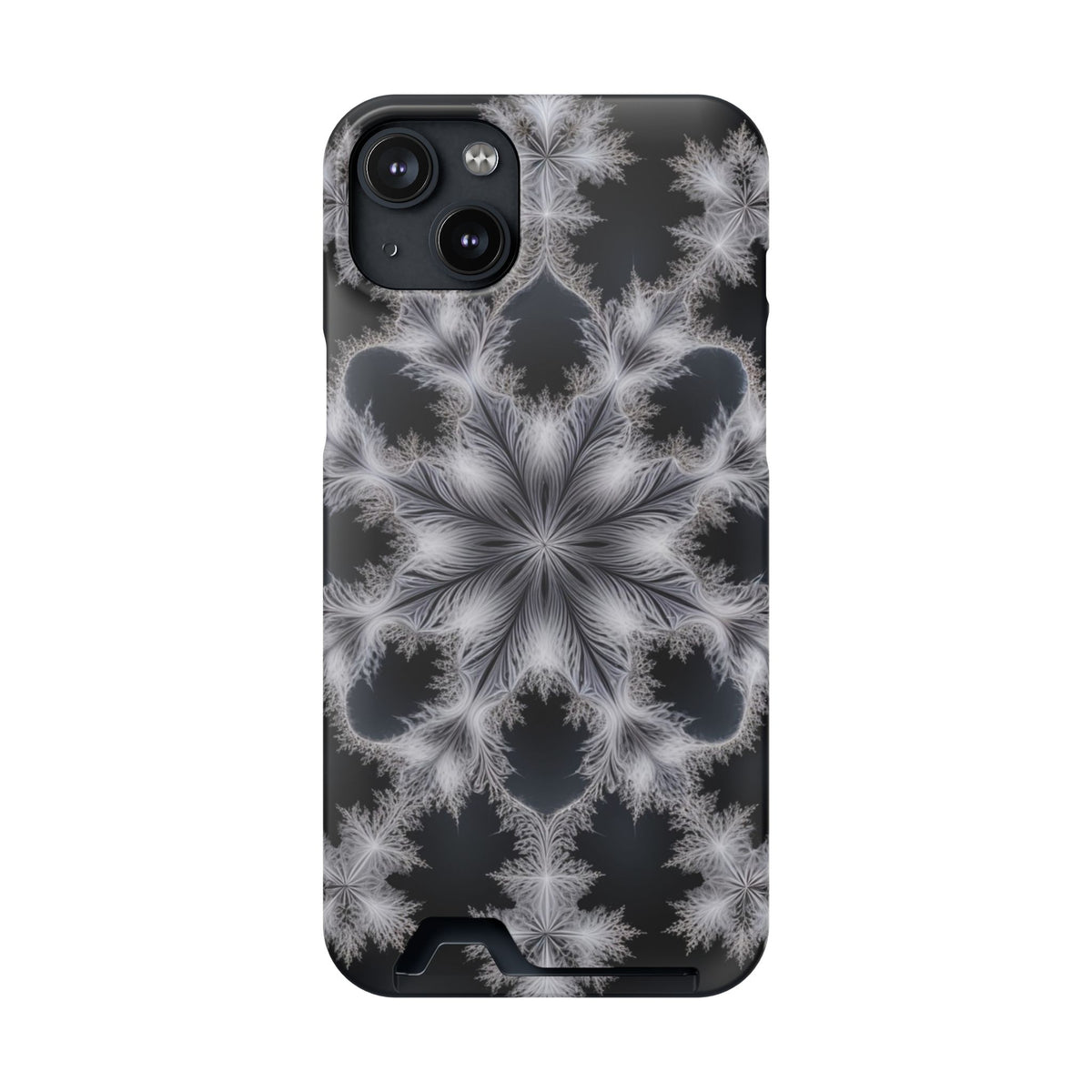 Coque de téléphone Fractale de Vicsek-Snowflake