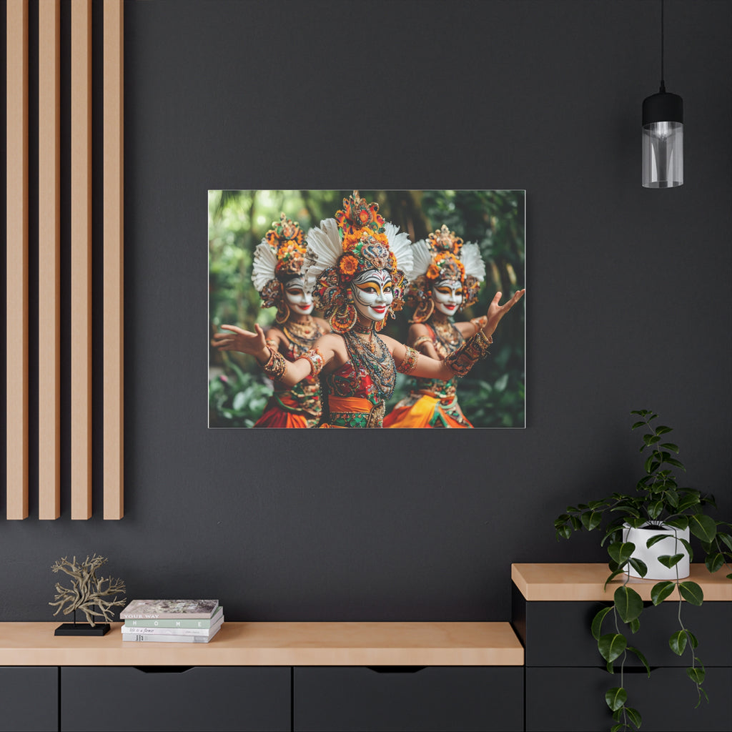 Tableau Danseuses Balinaises