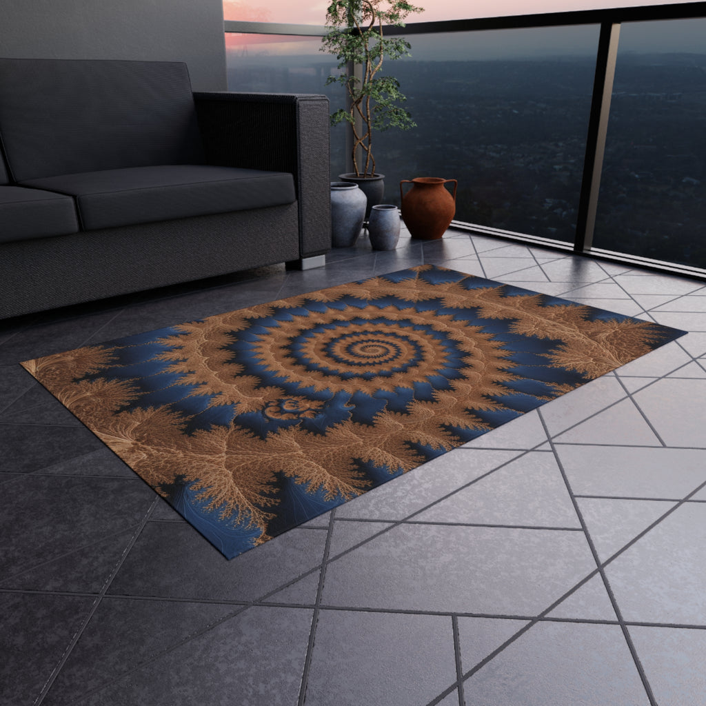 Tapis de salon Courbe De Rhams-Peano