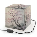 DECO - Lampe Cubique ZEN Cerisier Japonais