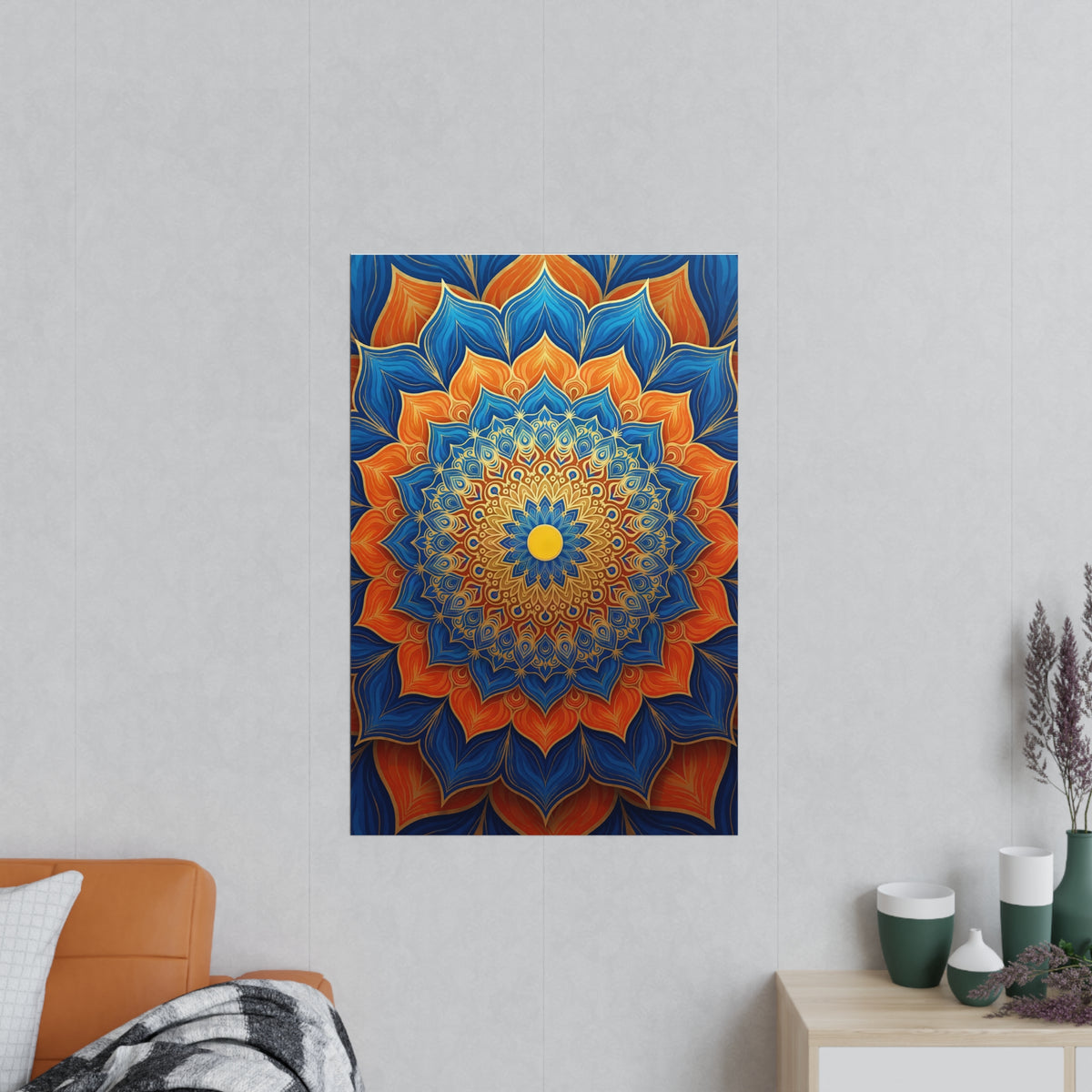 Poster Mandala de la Spiritualité Profonde