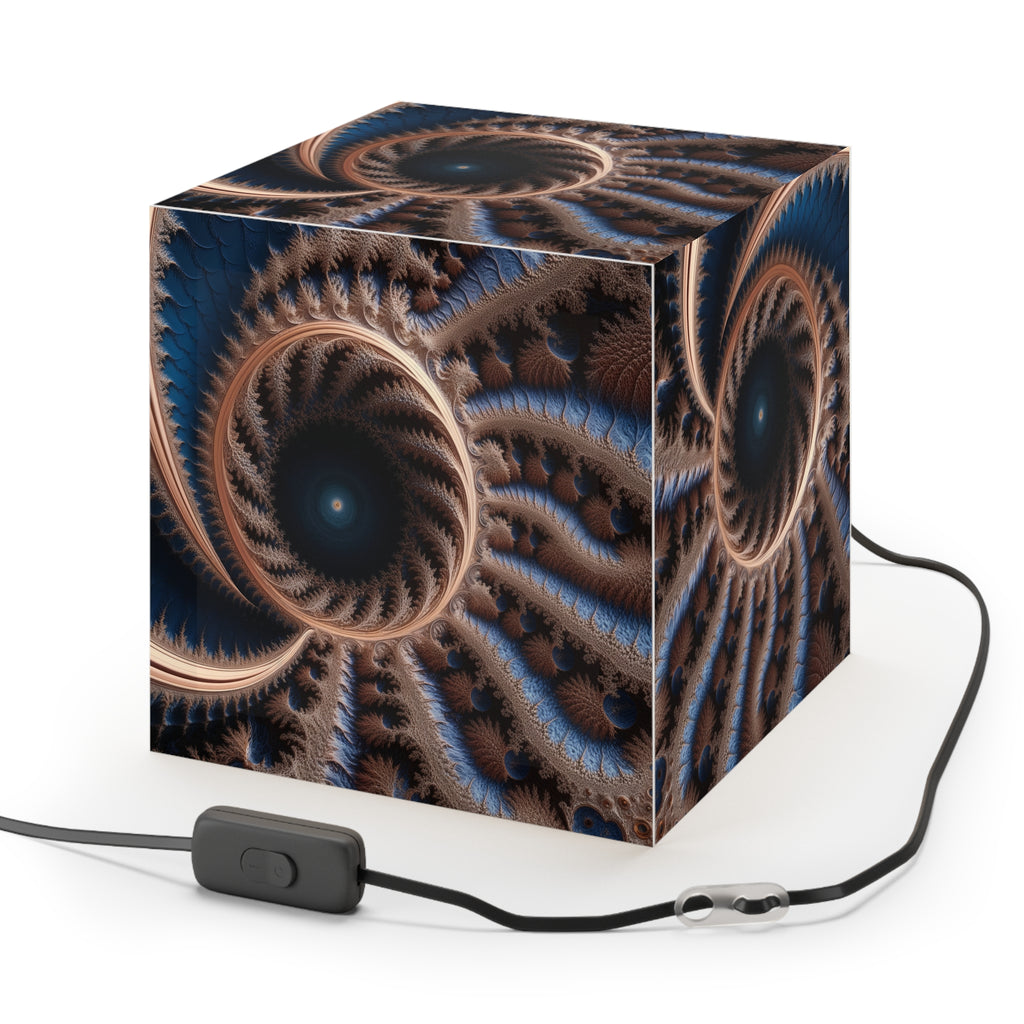 DECO - Lampe Cubique Fractale Courbe de Julia-Quasi